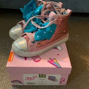 Sequins Jojo Siwa Shoes, Girls Size 12
